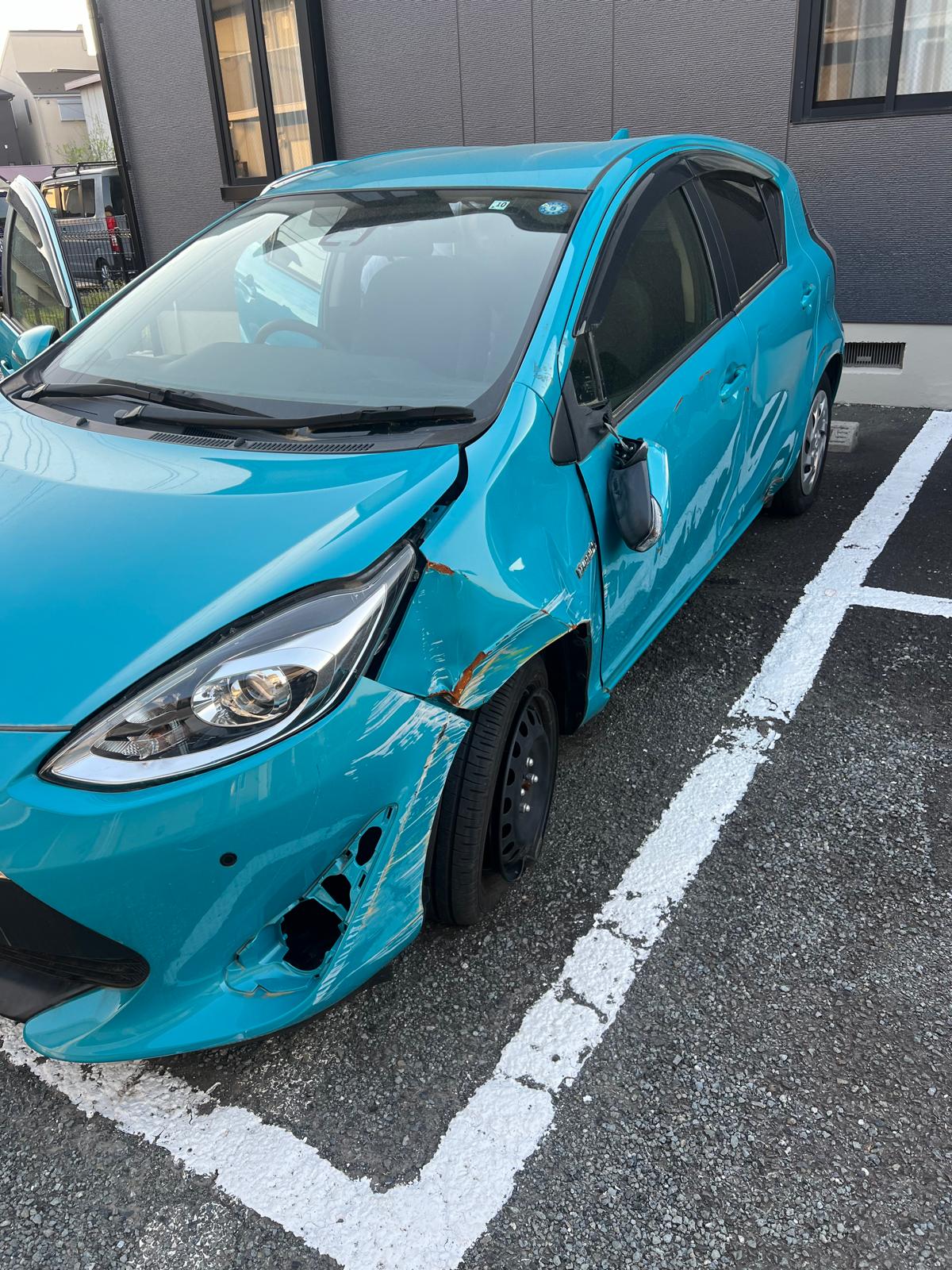 “事故車を売る”